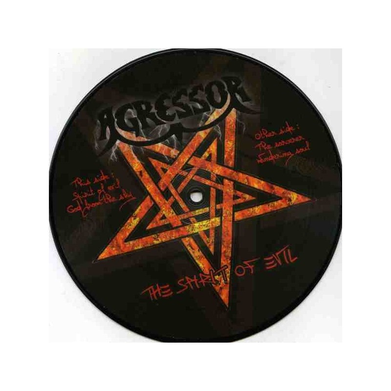 AGRESSOR  (FRA) - The Spirit of Evil - 7'' NEUF 