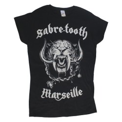 GIRLY  SABRE-TOOTH  LOGO 2  Black 