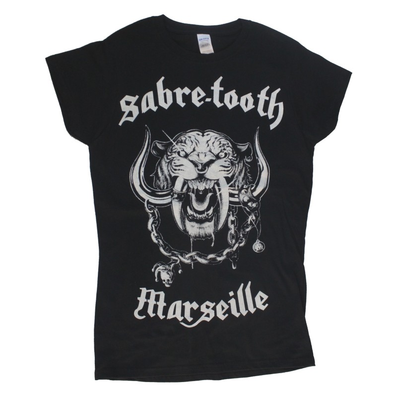 GIRLY  SABRE-TOOTH  LOGO 2  Black 