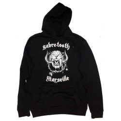 SWEAT-SHIRT  SABRE-TOOTH  LOGO 2  Black 