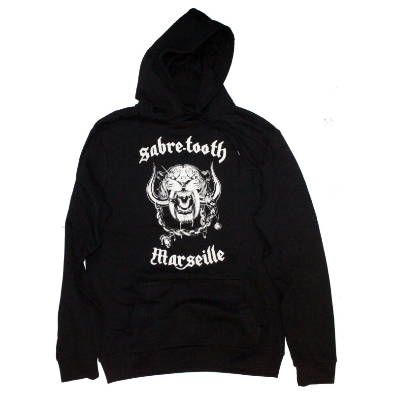 SWEAT-SHIRT  SABRE-TOOTH  LOGO 2  Black 
