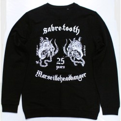 SWEAT-SHIRT SANS CAPUCHE  SABRE-TOOTH  25 Ans  Black 