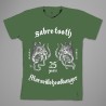 TEE-SHIRT  SABRE-TOOTH  25 Ans  Army Green 