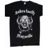 TEE-SHIRT  SABRE-TOOTH  LOGO 2  Black 